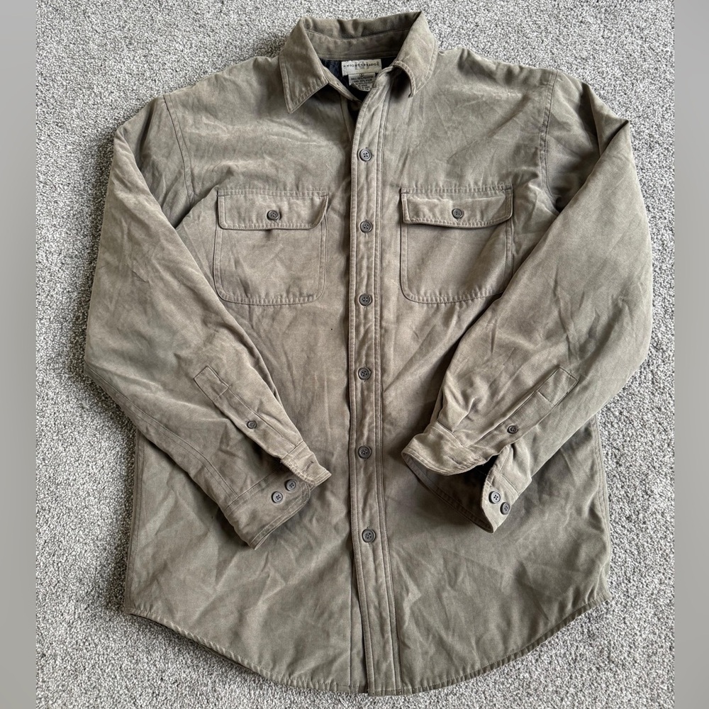 Knightsbridge Khaki Green Shirt Jacket